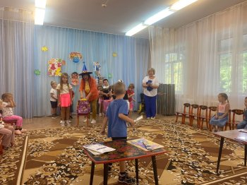 День знаний в детском саду! 