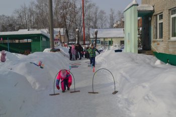 Спортивный праздник, посвящённый юбилею области.