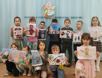 Выставка детского рисунка " Я прививок не боюсь "